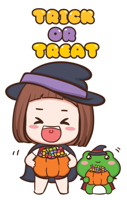 ป๋อมแป๋ม ฮาโลวีน บิ๊กสติกเกอร์ รูปที่ 8