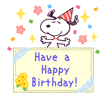 Snoopy สติกเกอร์คำอวยพร ใช้ได้ทุกเมื่อ รูปที่ 2