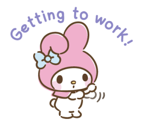 My Melody จะตั้งใจทำงาน♪ รูปที่ 5