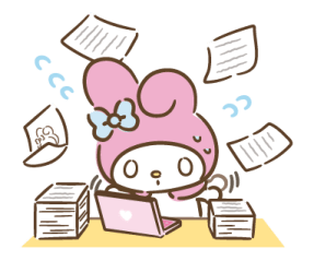My Melody จะตั้งใจทำงาน♪ รูปที่ 10