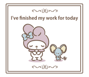 My Melody จะตั้งใจทำงาน♪ รูปที่ 39