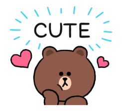 LINE FRIENDS บอกรักแบบคิวท์ๆ 1