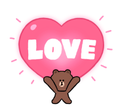 LINE FRIENDS บอกรักแบบคิวท์ๆ 9