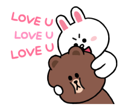 LINE FRIENDS บอกรักแบบคิวท์ๆ 10