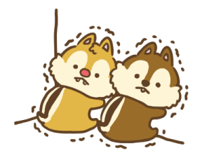 ชิพ แอนด์ เดล mojiji♪ ตัวติดหนึบ! รูปที่ 35