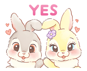 ธัมเปอร์ & มิสบันนี่ ♡ น่ารักนุ่มฟู รูปที่ 1