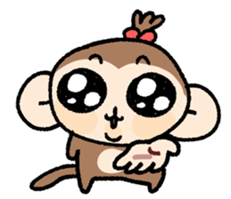 Banana please baby monkey รูปที่ 1