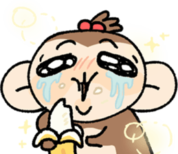 Banana please baby monkey รูปที่ 12
