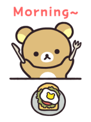 BASIC RILAKKUMA สติ๊กเกอร์ รูปที่ 9