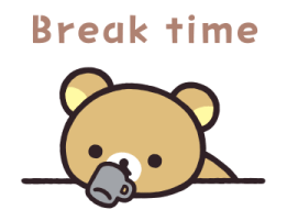 BASIC RILAKKUMA สติ๊กเกอร์ รูปที่ 16