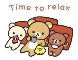 BASIC RILAKKUMA สติ๊กเกอร์ รูปที่ 21
