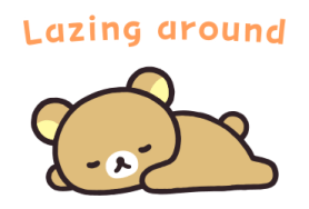 BASIC RILAKKUMA สติ๊กเกอร์ รูปที่ 22