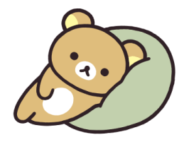 BASIC RILAKKUMA สติ๊กเกอร์ รูปที่ 35
