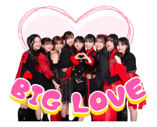 สติกเกอร์ ANGERME รูปที่ 2