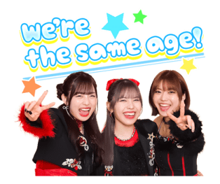 สติกเกอร์ ANGERME รูปที่ 10