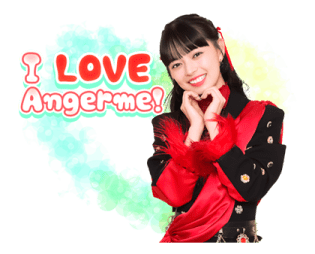 สติกเกอร์ ANGERME รูปที่ 15