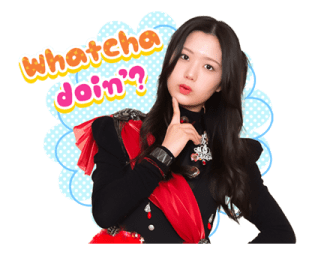 สติกเกอร์ ANGERME รูปที่ 37