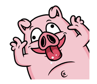 Weird Piggy : Animated Stiker รูปที่ 2