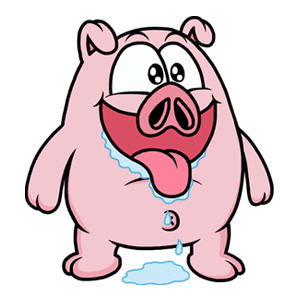 Weird Piggy : Animated Stiker รูปที่ 6
