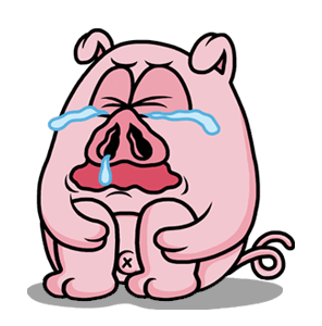 Weird Piggy : Animated Stiker รูปที่ 7