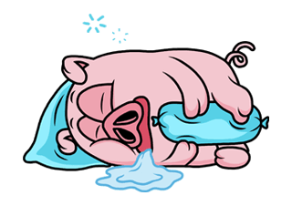 Weird Piggy : Animated Stiker รูปที่ 8
