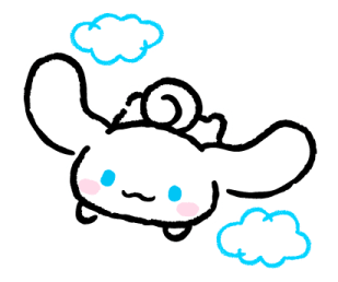 Cinnamoroll วาดเล่น รูปที่ 10