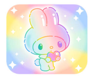 My Melody คัลเลอร์ฟูล 50th Anniversary รูปที่ 3