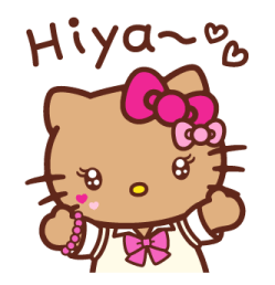 Hello Kitty สาวผิวแทน♡ รูปที่ 1