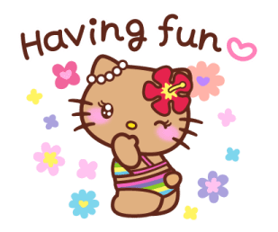 Hello Kitty สาวผิวแทน♡ รูปที่ 7