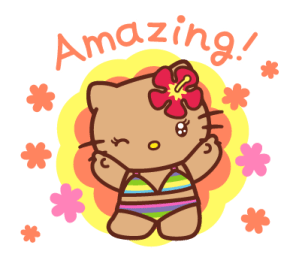 Hello Kitty สาวผิวแทน♡ รูปที่ 10