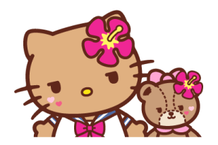 Hello Kitty สาวผิวแทน♡ รูปที่ 39