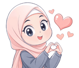 hijab chibi รูปที่ 8