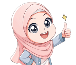 hijab chibi รูปที่ 25
