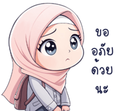 hijab chibi รูปที่ 30
