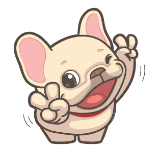 French Bulldog PIGU Animated Stickers 42 รูปที่ 3