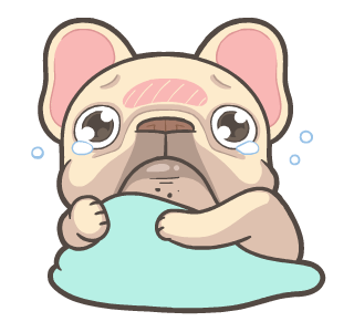 French Bulldog PIGU Animated Stickers 42 รูปที่ 6
