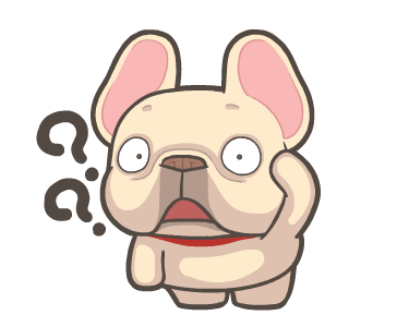 French Bulldog PIGU Animated Stickers 42 รูปที่ 7