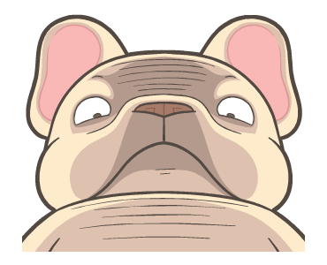 French Bulldog PIGU Animated Stickers 42 รูปที่ 10