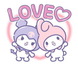 Sanrio characters สติกเกอร์แฟนด้อม! รูปที่ 10
