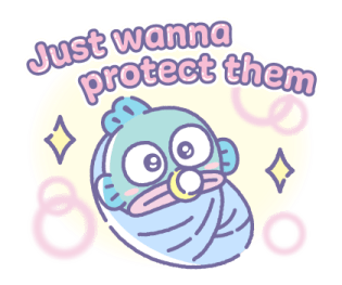 Sanrio characters สติกเกอร์แฟนด้อม! รูปที่ 11