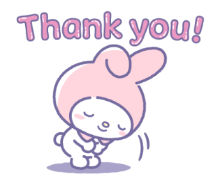 Sanrio characters สติกเกอร์แฟนด้อม! รูปที่ 17