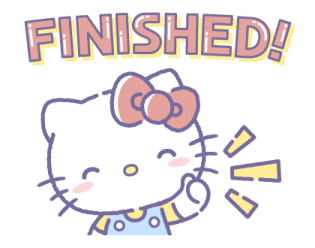 Sanrio characters สติกเกอร์แฟนด้อม! รูปที่ 18