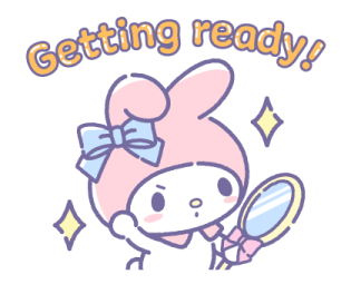 Sanrio characters สติกเกอร์แฟนด้อม! รูปที่ 19