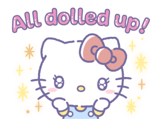 Sanrio characters สติกเกอร์แฟนด้อม! รูปที่ 20