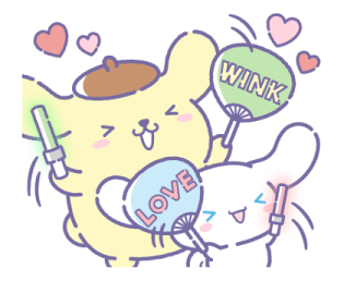 Sanrio characters สติกเกอร์แฟนด้อม! รูปที่ 27