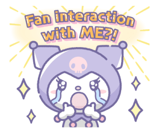 Sanrio characters สติกเกอร์แฟนด้อม! รูปที่ 29