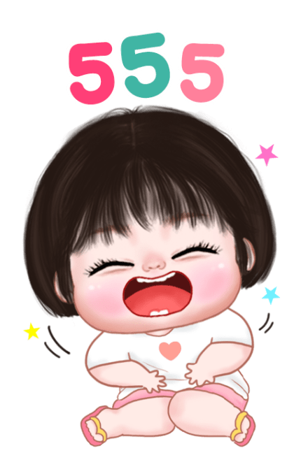 อ้วนน้อยน่ารัก บิ๊กสติกเกอร์ รูปที่ 6