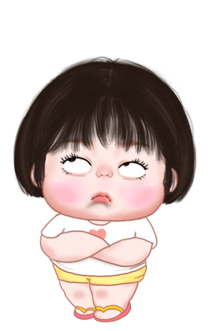 อ้วนน้อยน่ารัก บิ๊กสติกเกอร์ รูปที่ 7