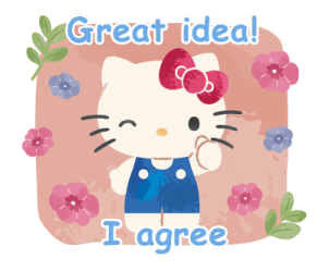 Hello Kitty ข้อความยาวสุภาพ♪ รูปที่ 6