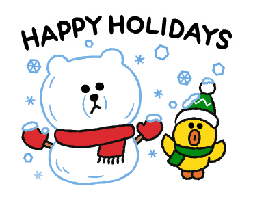 LINE FRIENDS แฮปปี้หน้าหนาว รูปที่ 17